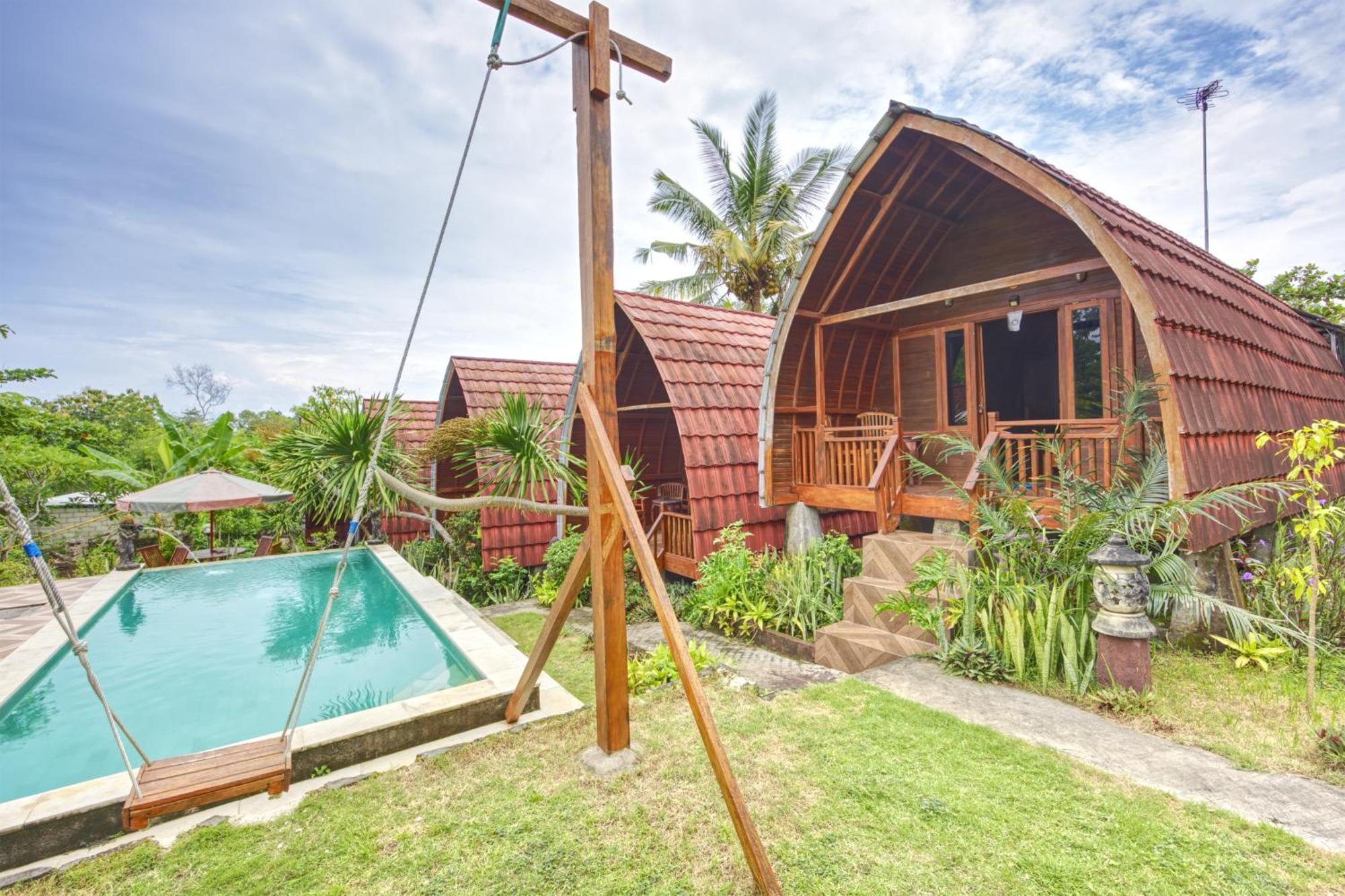 Dnr Lumbung Garden Hotell Toyapakeh Exteriör bild